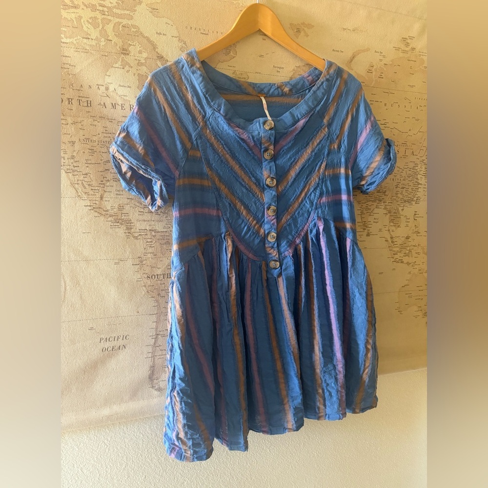 Free People Claire Mini Dress Size XS - Picture 6 of 9